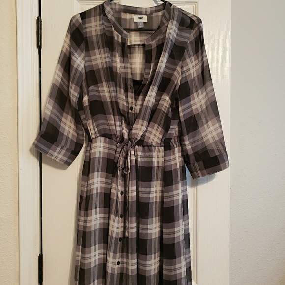 NWOT Old Navy  Plaid dress - Picture 1 of 2